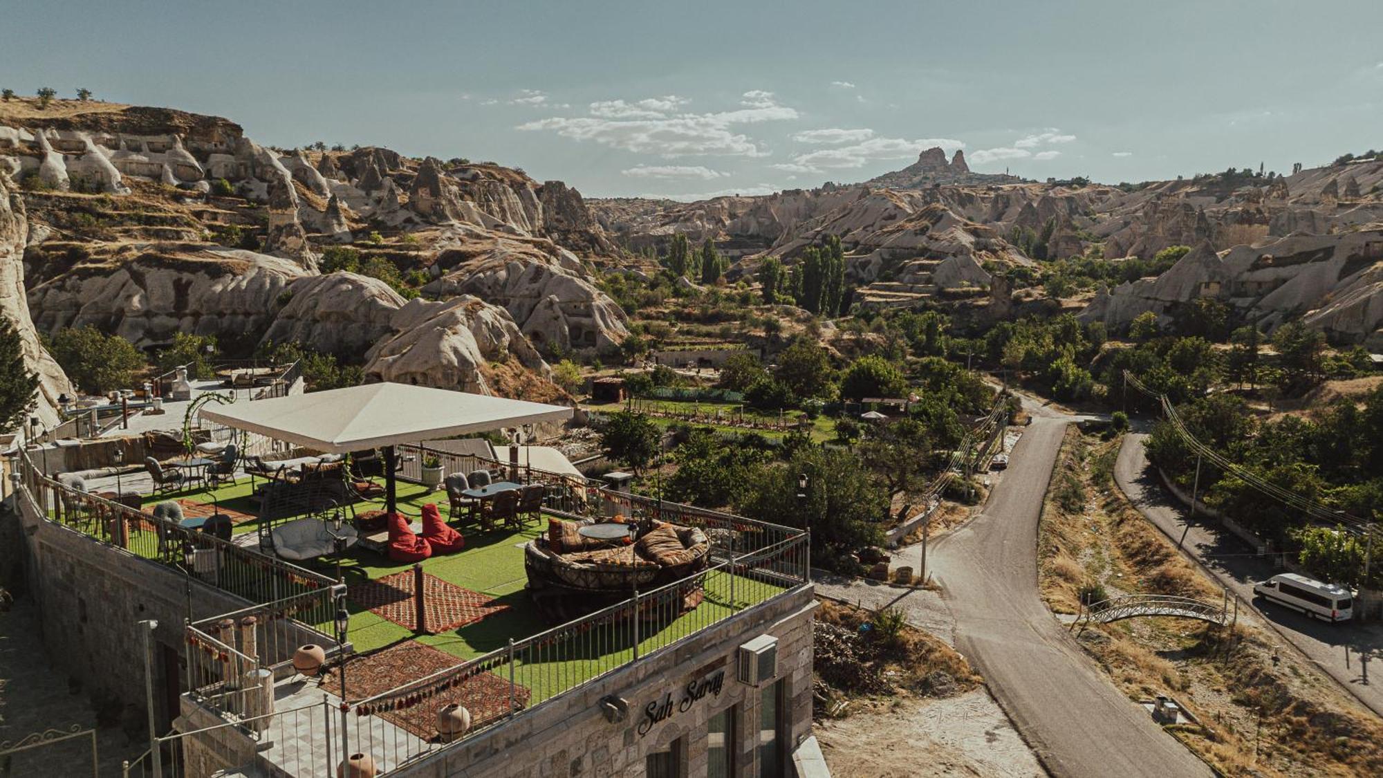 Sah Saray Cave Suites Halal Hotel Goreme Exterior foto
